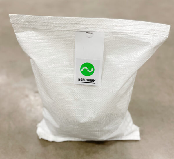 1 Kg Wurmfutter für Dendrobena veneta Geschlossener Beutel mit 1 kg Wurmfutter für Dendrobena veneta